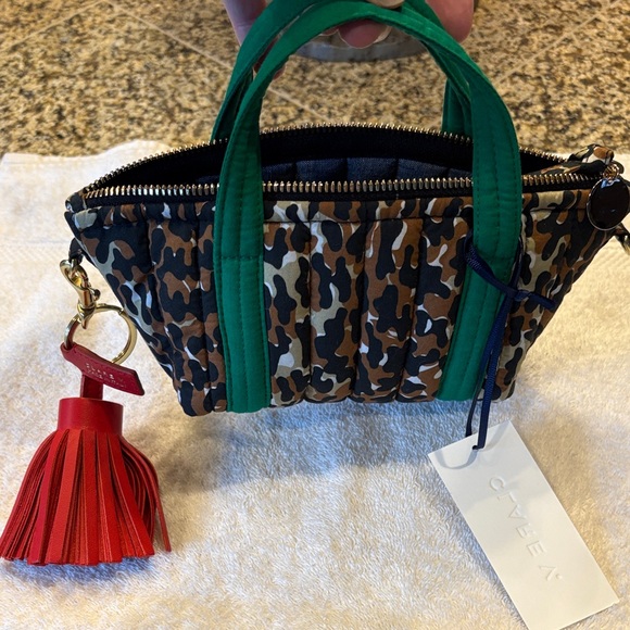 Clare V.  Bag with Pom Pom tassel NWT - Picture 8 of 8